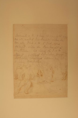 Marktscène met ruziënde vrouwen