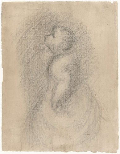 Baby, van opzij gezien