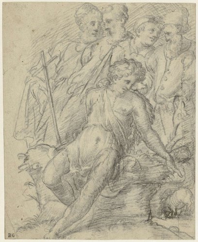 Johannes de Doper wijzend op het Lam