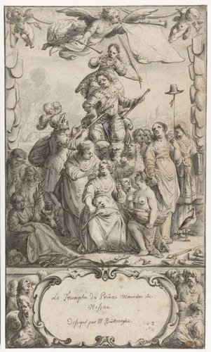 Frontispiece Design for Frederick Hendrick van Nassauw