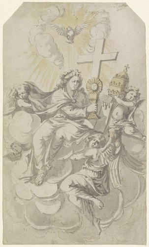Allegorie op de Rooms-Katholieke Kerk by anonymous