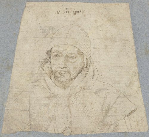 Portret van een monnik