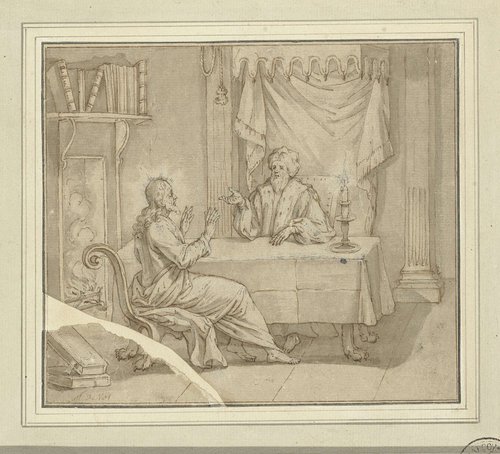 Christus bij Nicodemus