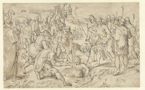 Jozef door zijn broeders uit de put getrokken