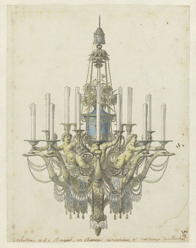 Design for a chandelier