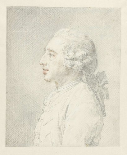 Profielportret van Louis Metayer Phzn