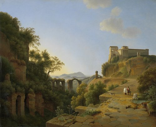 The Gulf of Naples with the Island of Ischia in the Distance