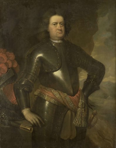 Portret van een krijgsoverste