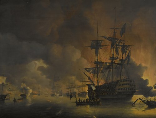 Four Episodes during the Presence of the Anglo-Dutch Fleet in the Bay of Algiers, 26 to 27 August 1816