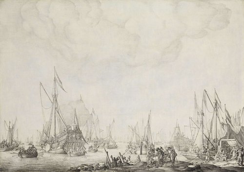 The Royal and State Yachts by Willem van de Velde (I)