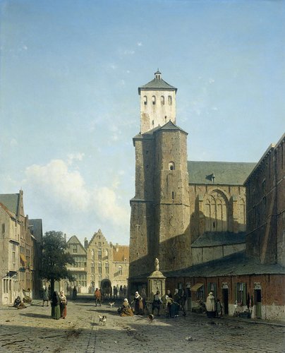 De kerk van St Denis te Luik