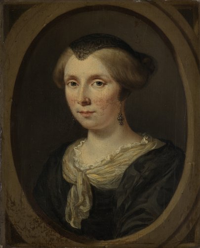 Portrait of Margaretha Verkolje, Wife of Reinier Couturier