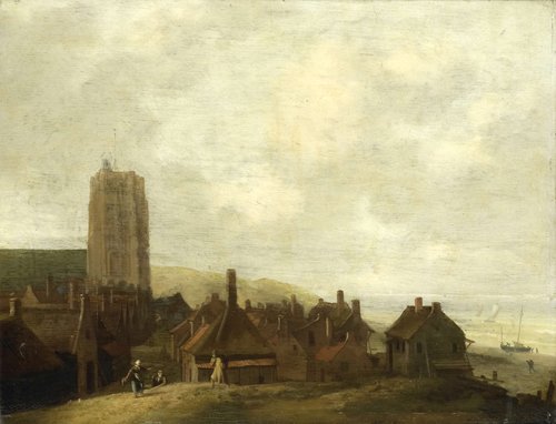 View of Egmond aan Zee