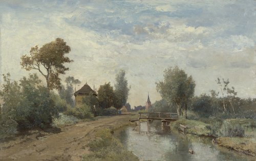 Landschap bij Kortenhoef