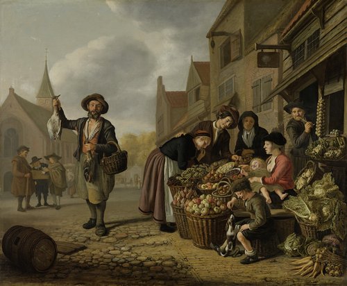 De groentewinkel 'De Buyskool'