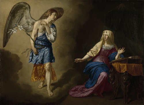 The Annunciation to the Virgin