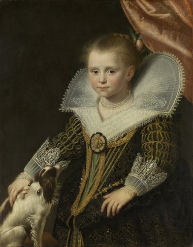 Portret van een meisje, bekend als ‘Het prinsesje’