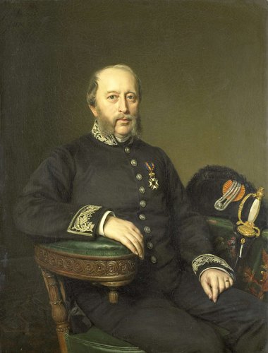 Gerard Johan Verloren van Themaat (1809-90). Lid van de Gedeputeerde Staten van Utrecht