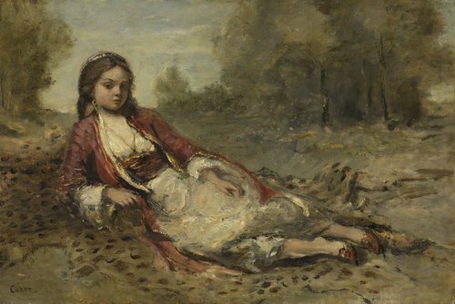 Algérienne by Camille Corot