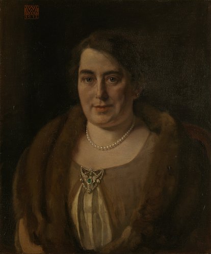 Adèle van Meekren, de tweede echtgenote van Andries van Wezel