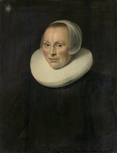 Portrait of a woman by anonymous