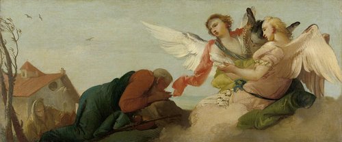 Abraham en de drie engelen