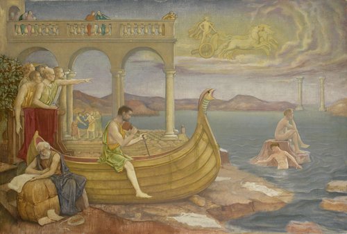The Building of the 'Argo' by Antoon Derkinderen