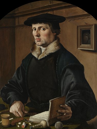 Portret van een man, mogelijk Pieter Gerritsz Bicker (1497-1567)
