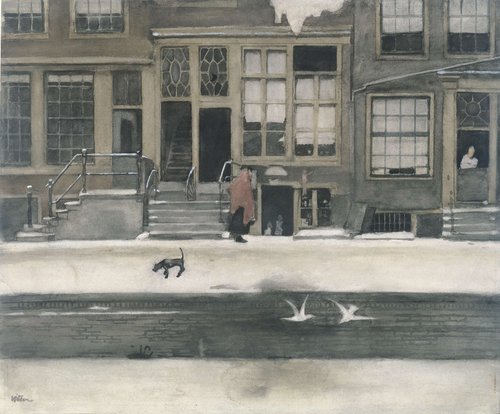 De Kromboomssloot te Amsterdam