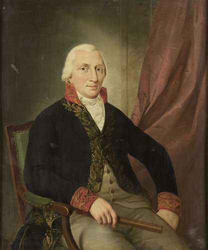 Portrait of Albertus Henricus Wiese, Governor-General of the Dutch East Indies