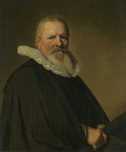 Portret van Pieter Jacobsz. Schout, burgemeester van Haarlem