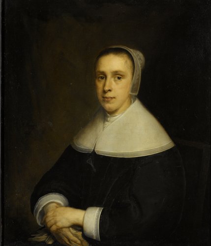 Portret van Elisabeth Vervoorn (1617-57)