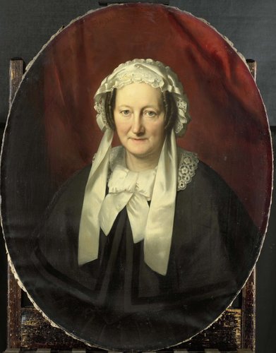 Portrait of Johanna Maria Parvé, Wife of Hendrik André Cornelis Tierens