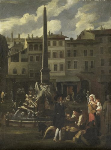 Markttafereel in Rome