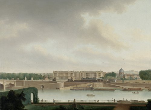 The View from the Batavian Embassy in Paris