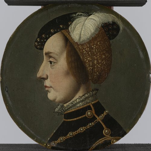 Portret van Anna van Lotharingen (1522-68), echtgenote van René de Chalon, prins van Oranje