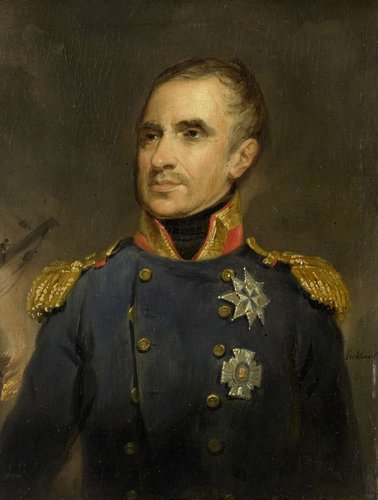 Jonkheer Theodorus Frederik van Capellen (1762-1824). Vice-admiraal en bevelhebber van het Nederlandse eskader voor Algiers in 1816
