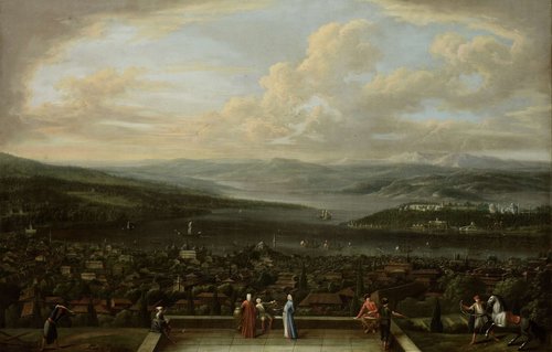 View of Istanbul from the Dutch Embassy at Pera