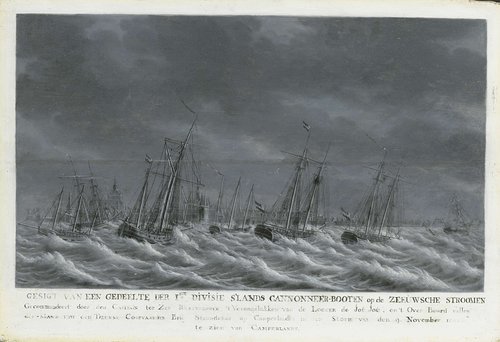 De Bataafse vloot voor Veere, 1800