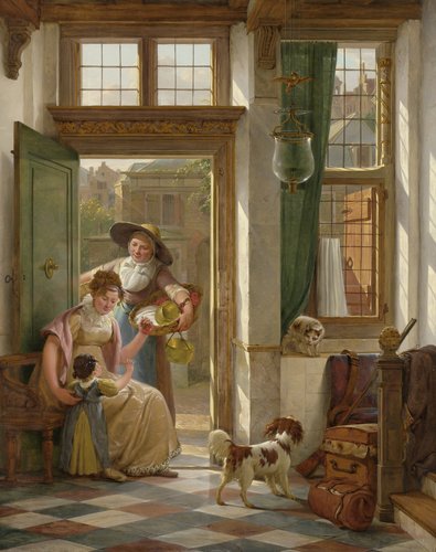A Cherry Seller at the Door