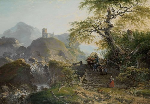 Mountainous Landscape near Düsseldorf
