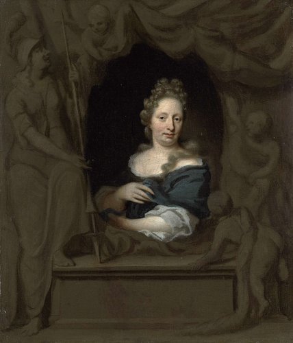 Eva Visscher. Echtgenote van Michiel van Musscher