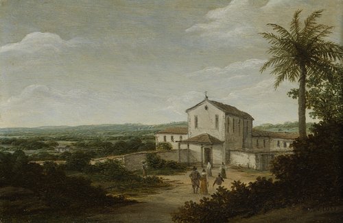 Het huis van een Hollandse kolonist in Brazilië