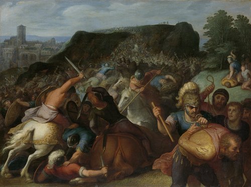 Valentinus wordt krijgsgevangen gemaakt