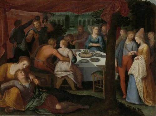 Een nachtelijk feestmaal
