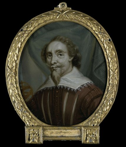 Portrait of Petrus Baard, Physician and Poet from Leeuwarden
