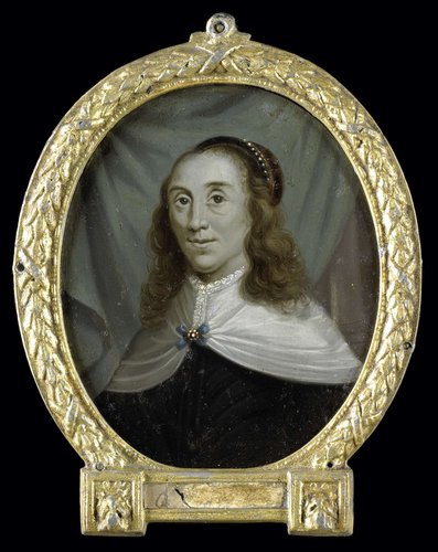 Portrait of Sibylle van Griethuysen, Poet in Groningen