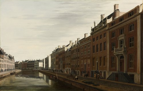 The ‘Golden Bend’ in the Herengracht, Amsterdam, Seen from the West