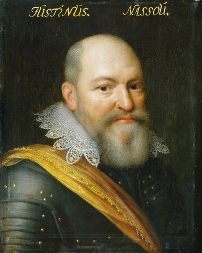 Justinus van Nassau (1559-1631). Zoon van prins Willem I en Eva Elinx