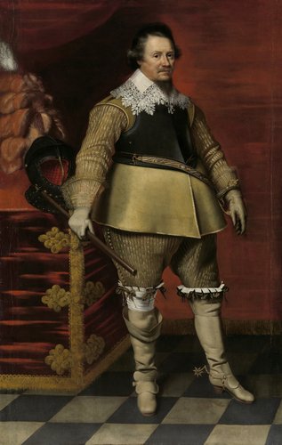 Portret van Ernst Casimir I (1573-1632), graaf van Nassau-Dietz
